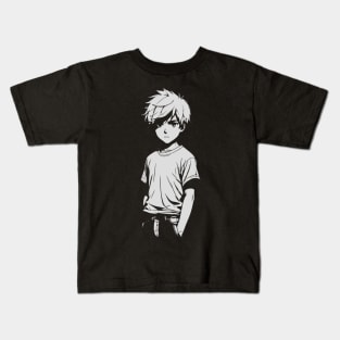 Anime Boy 01 Kids T-Shirt